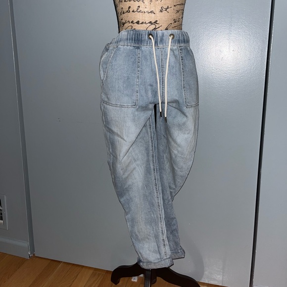 Vintage Denim Joggers - Picture 1 of 3